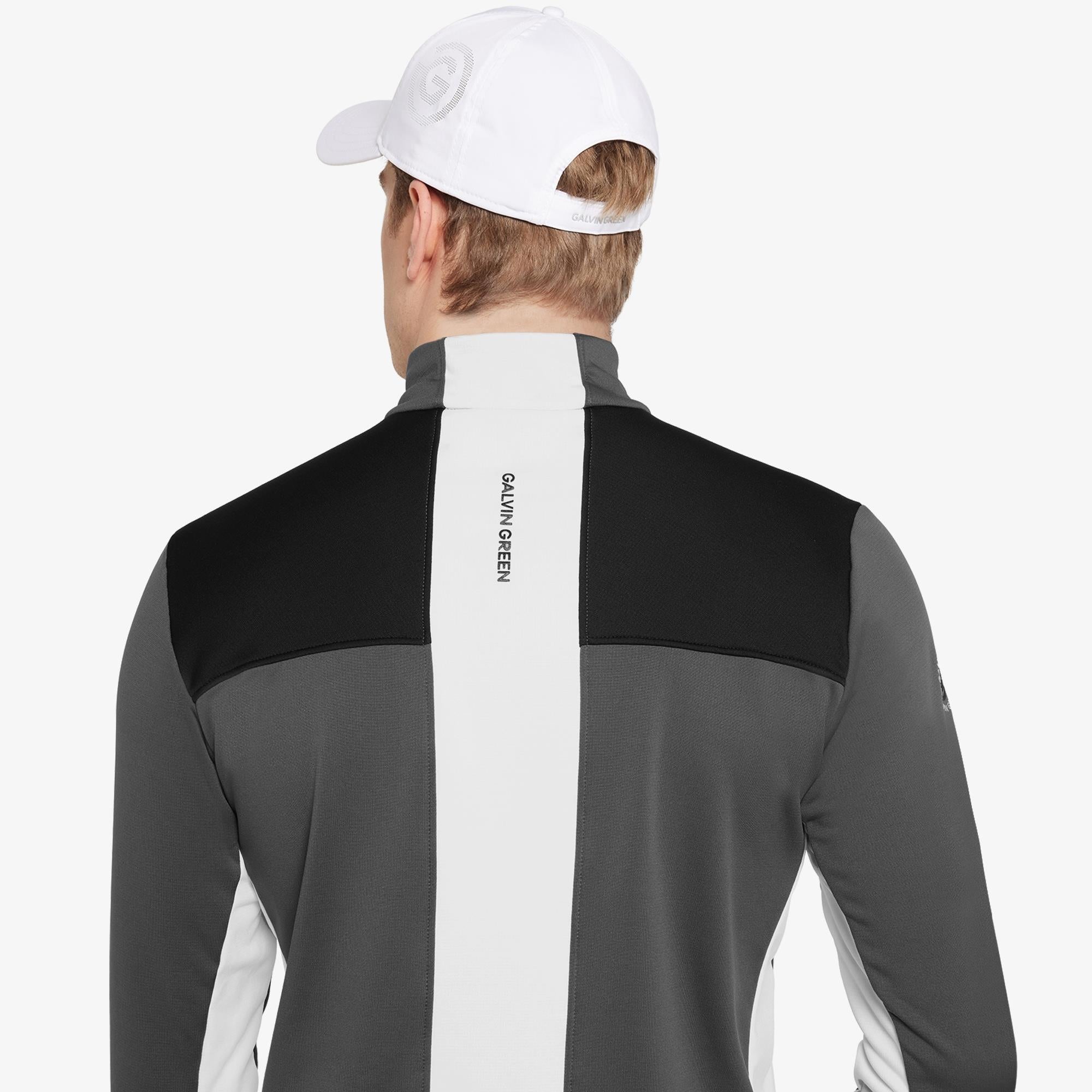 Galvin Green Dean Insula Mens Golf Mid Layer Forged Iron/Black